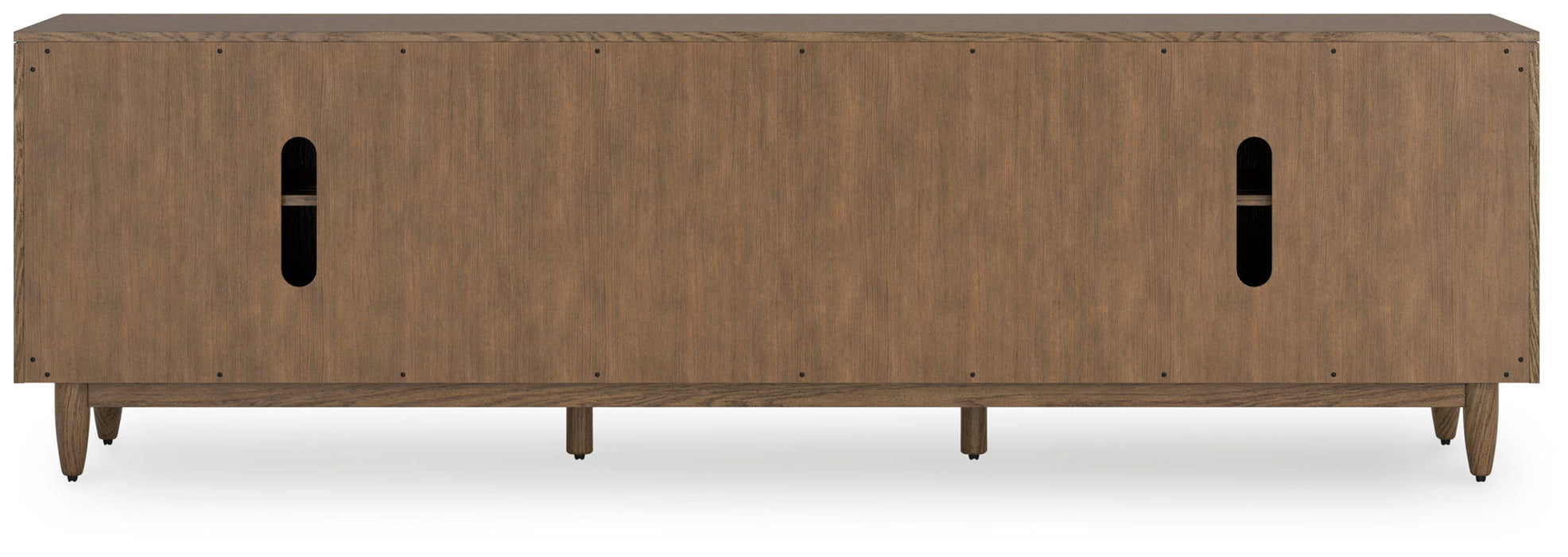 Roanhowe - Extra Large TV Stand - Brown
