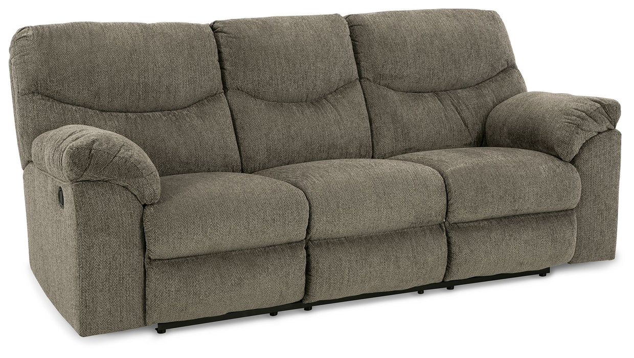 Alphons - Reclining Sofa - Fabric - Putty