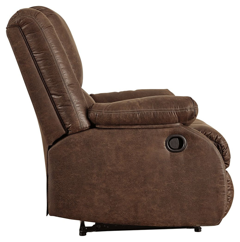 Bladewood - Zero Wall Recliner - Faux Leather - Coffee