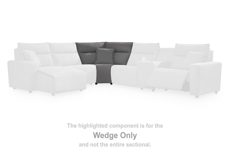 Modmax II - Wedge - Salt And Pepper - Next-Gen Nuvella