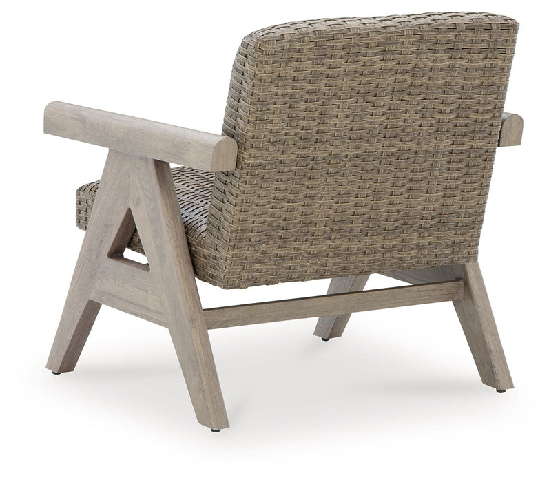 Cliff Trails - Rocking Lounge Chair - Beige