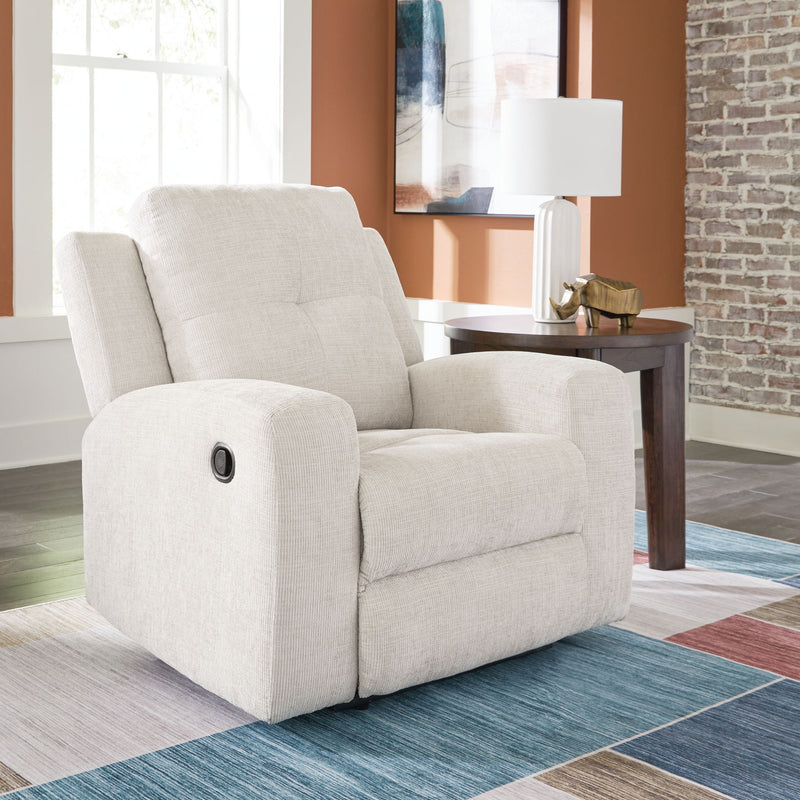 Danum - Zero Wall Recliner - Fabric - Stone
