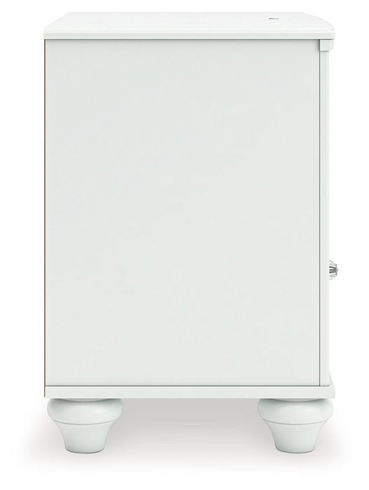 Kozlani - One Drawer Night Stand - White