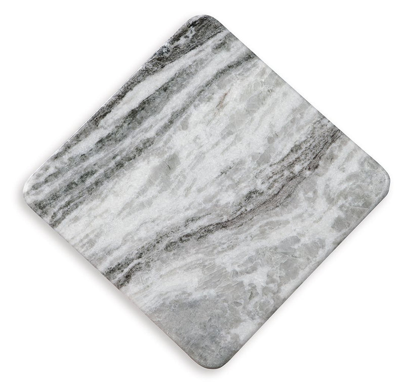 Keithwell - Square Accent Table - Gray