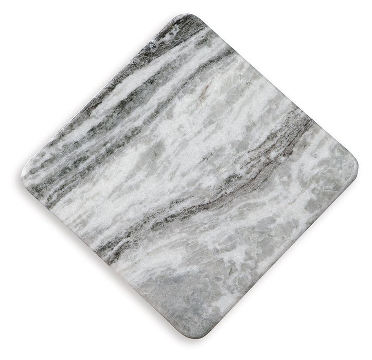 Keithwell - Square Accent Table - Gray