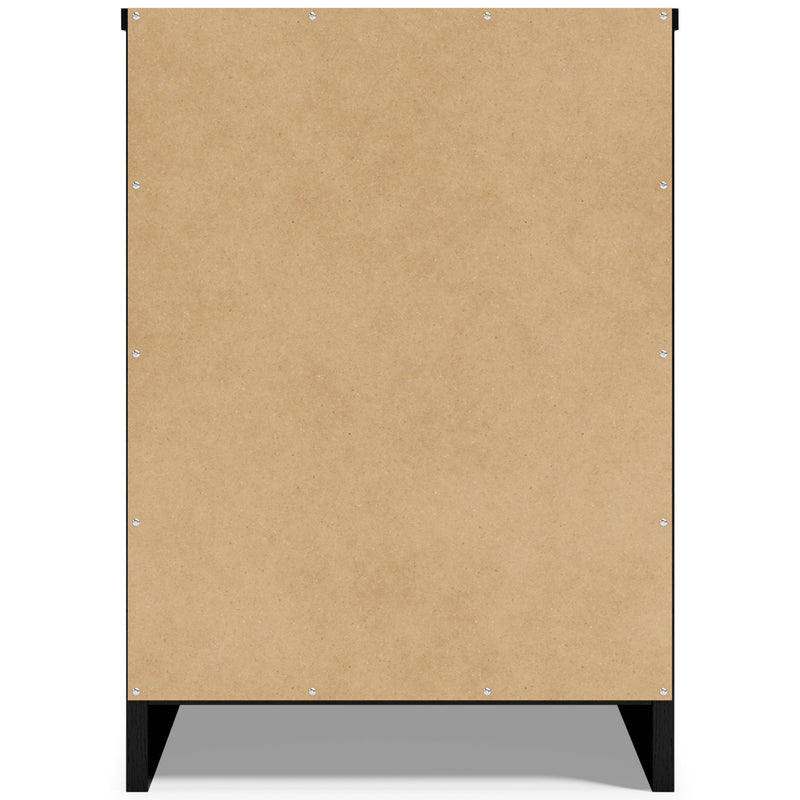 Finch - One Drawer Night Stand - 23" Height - Black