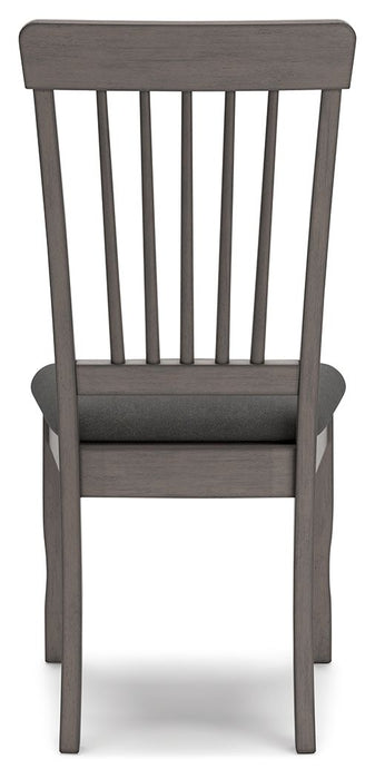 Shullden - Dining Room Side Chair (Set of 2) - Gray