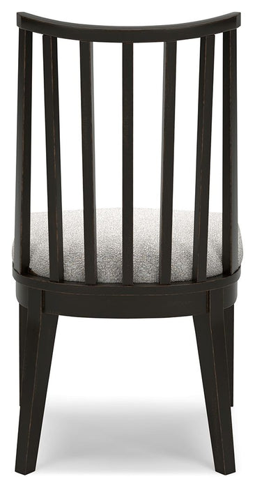 Galliden - Dining Upholstered Side Chair (Set of 2) - Black