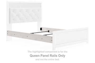 Altyra - Queen Panel Rails - White