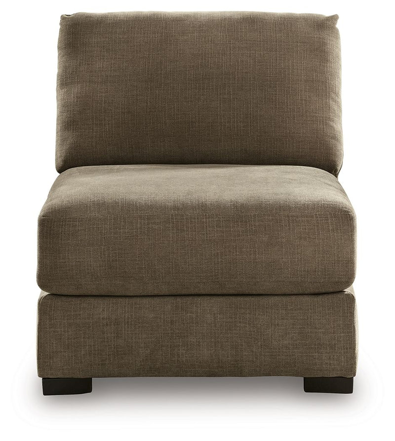 Camellia-Court - Armless Chair - Coffee