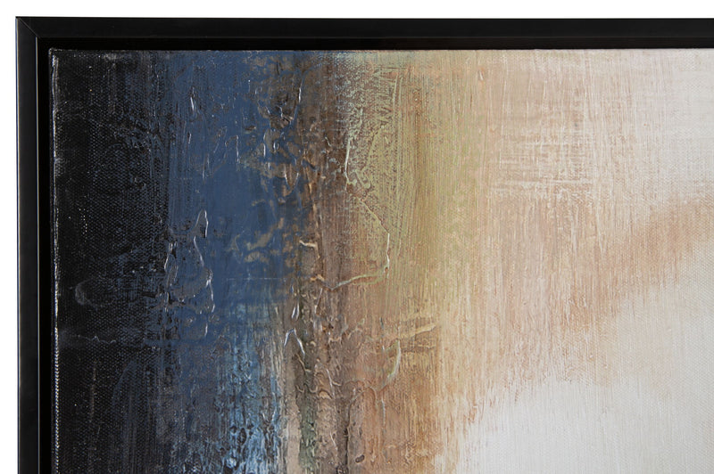 Pigeonford - Wall Art - White / Teal / Gold