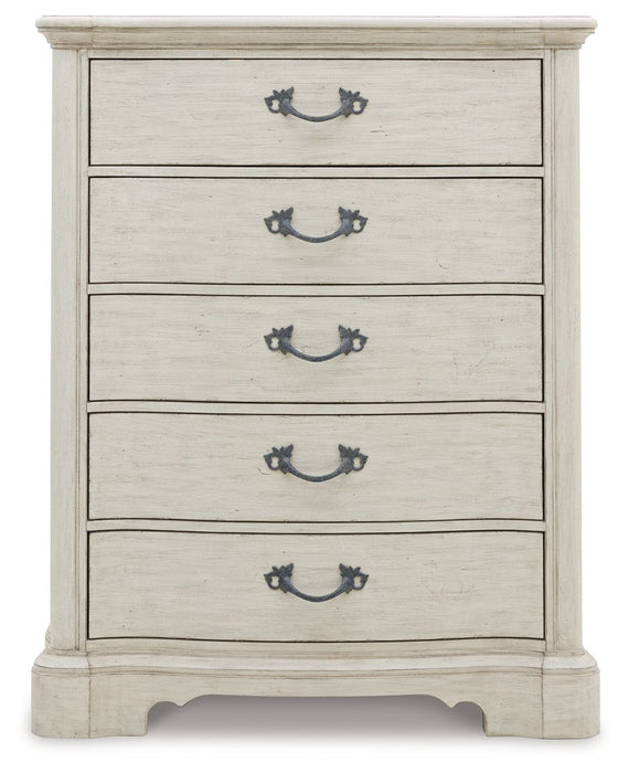 Arlendyne - Five Drawer Chest - Antique White