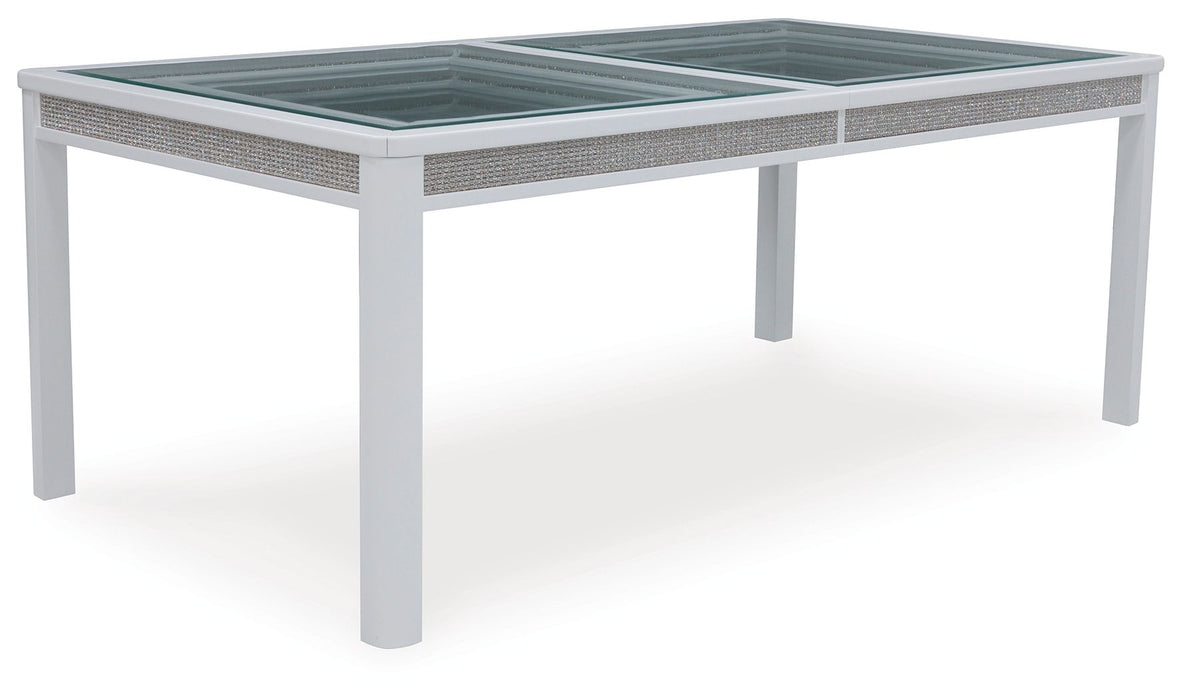 Chalanna - Rectangular Dining Room Extension Table - White
