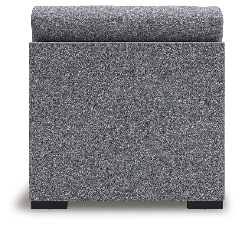 Bealton - Armless Chair - Salt And Pepper