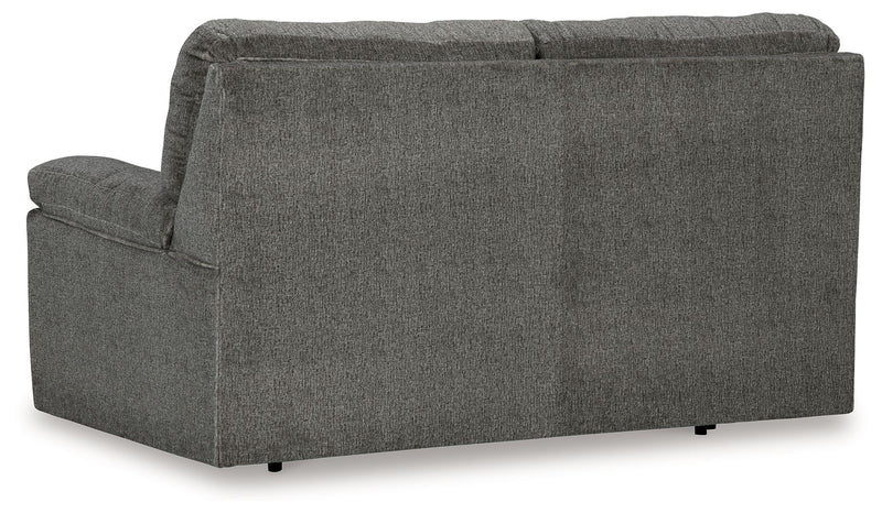 Bindura - Glider Loveseat - Mineral