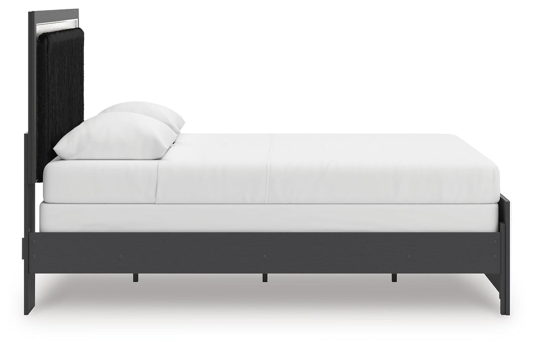 Zuraleus - Upholstered Panel Bed