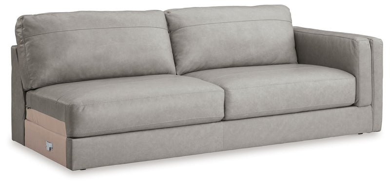 Amiata - Raf Sofa - Leather Match - Glacier