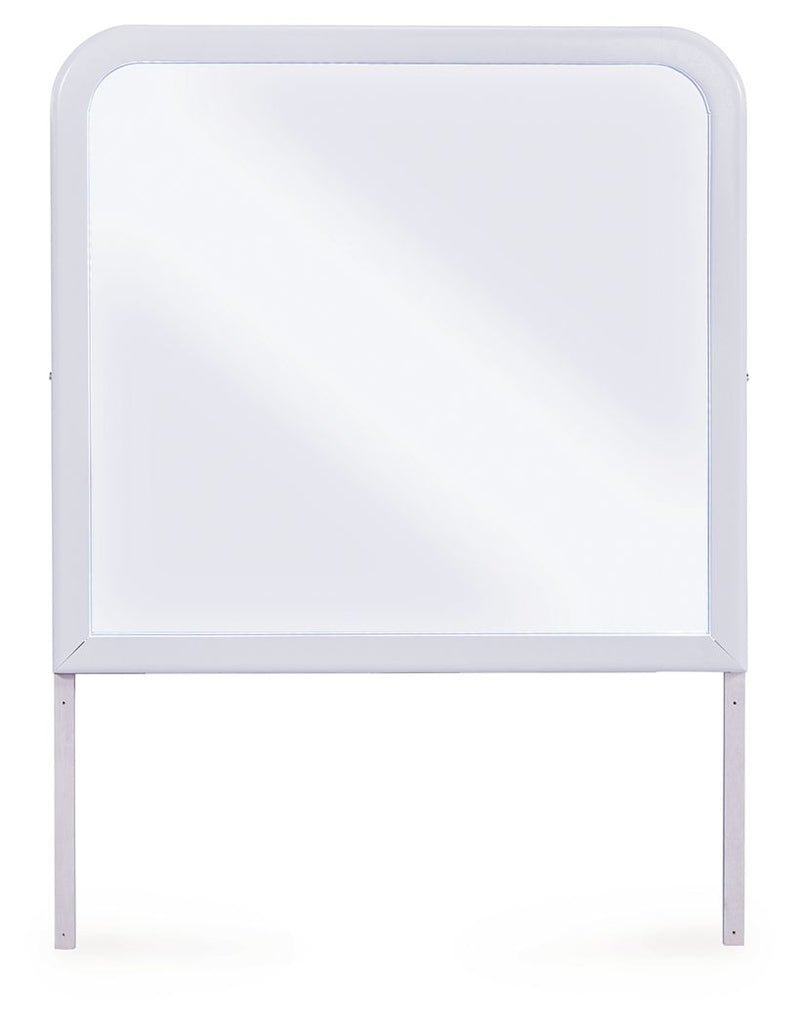 Jarlee - Bedroom Mirror - White