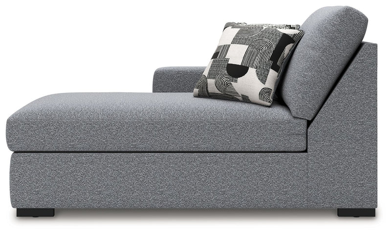 Bealton - LAF Corner Chaise - Salt And Pepper