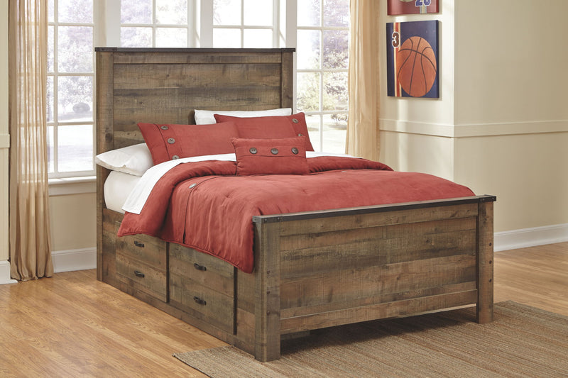 Trinell - Panel Bed