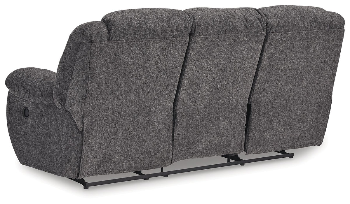 Foreside - Reclining Sofa - Fabric - Charcoal