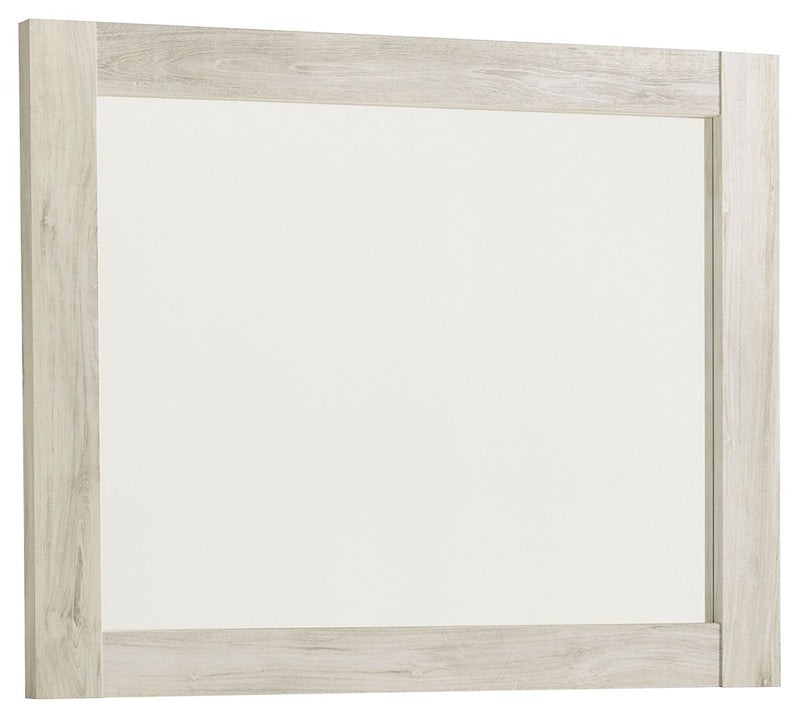 Bellaby - Bedroom Mirror - Wooden Frame - Whitewash