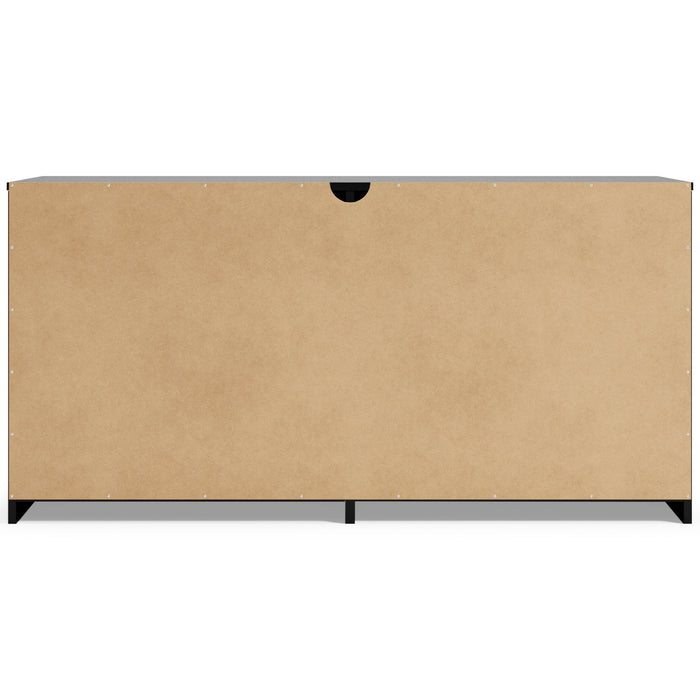 Finch - Six Drawer Dresser - Black