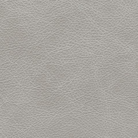 Amiata - Oversized Accent Ottoman - Leather Match - Glacier