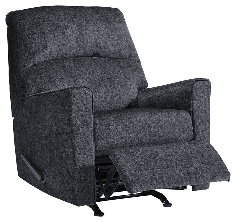 Altari - Rocker Recliner - Fabric - Slate