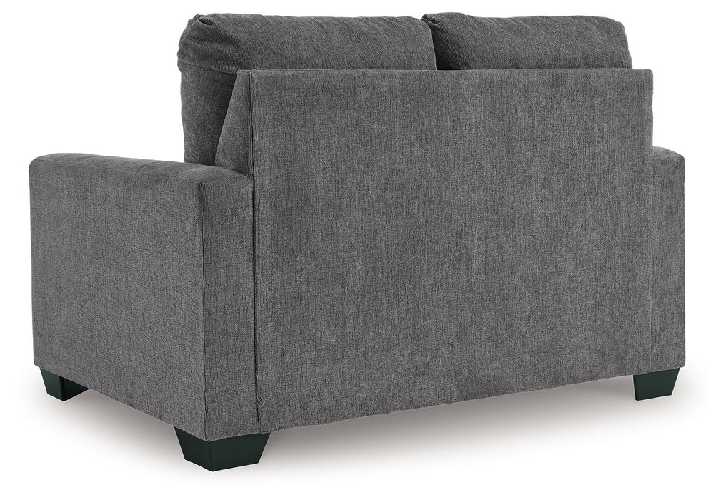 Rannis - Twin Sofa Sleeper - Fabric - Pewter