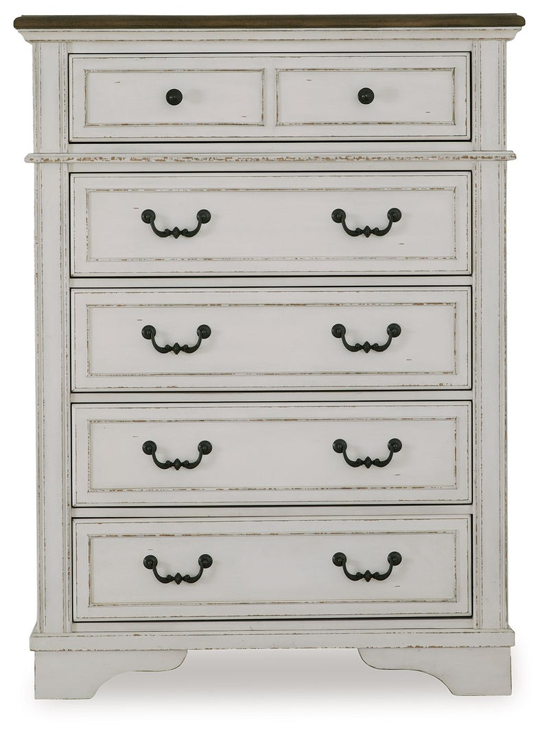 Blendon - Five Drawer Chest - Two-tone