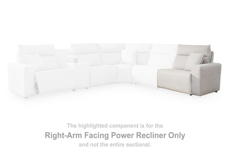 Modmax II - RAF Zero Wall Power Recliner - Stone - Next-Gen Nuvella
