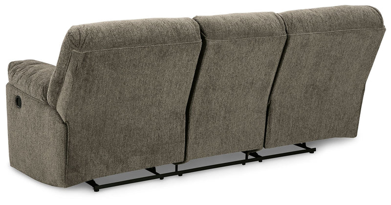 Alphons - Reclining Sofa - Fabric - Putty