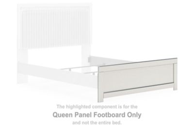 Zuraleus - Queen Panel Footboard - White