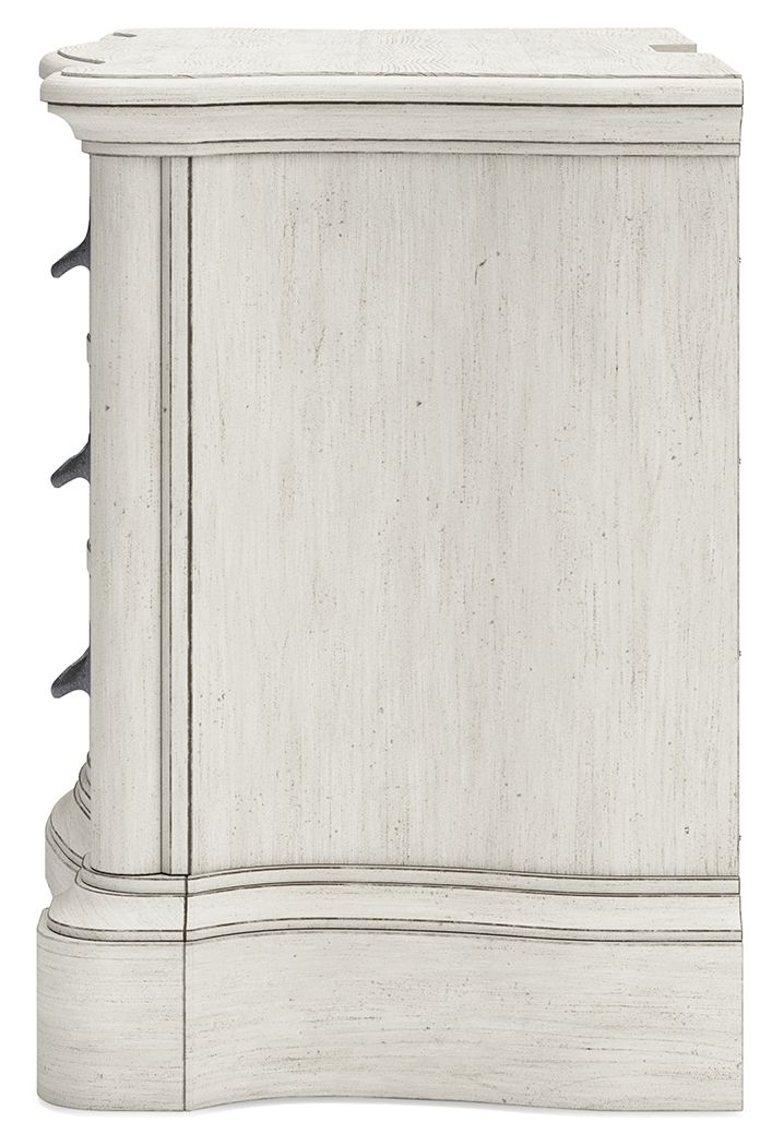 Arlendyne - Three Drawer Night Stand - Antique White