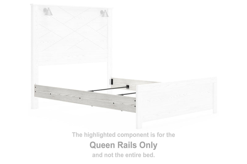 Gerridan - Queen Rails - White