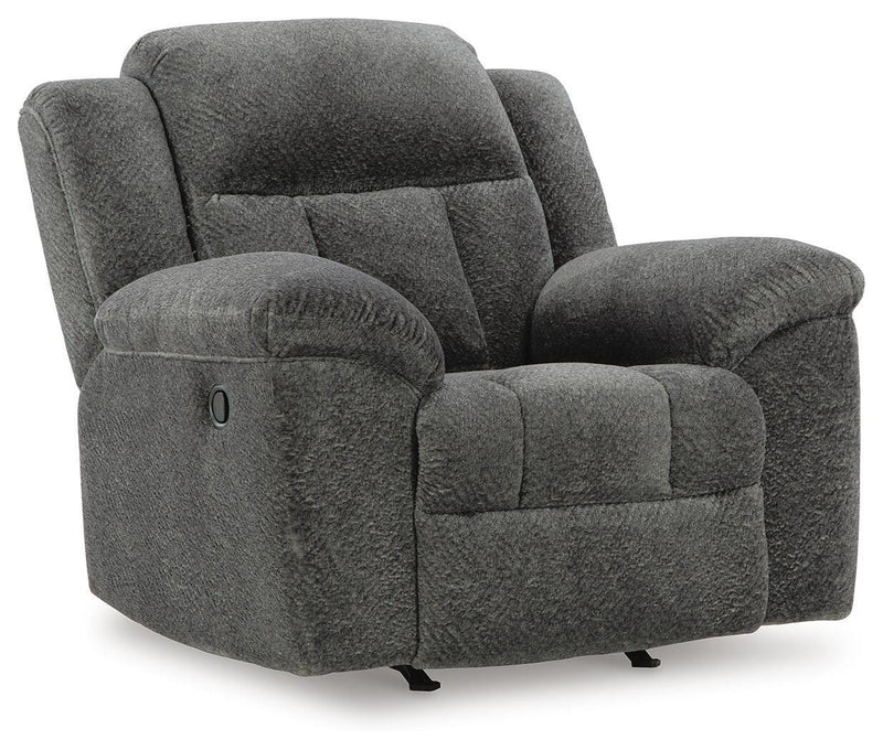 Frohn - Rocker Recliner - Graphite - Fabric