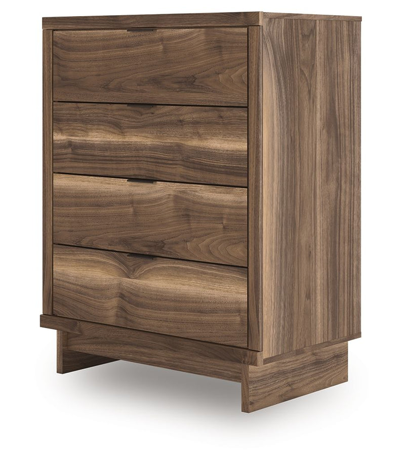 Chirason - Four Drawer Chest - Brown