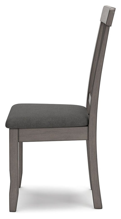 Shullden - Dining Room Side Chair (Set of 2) - Gray