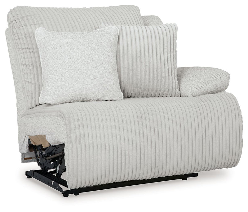 Top Tier - Raf Zero Wall Recliner - Fabric - Alloy