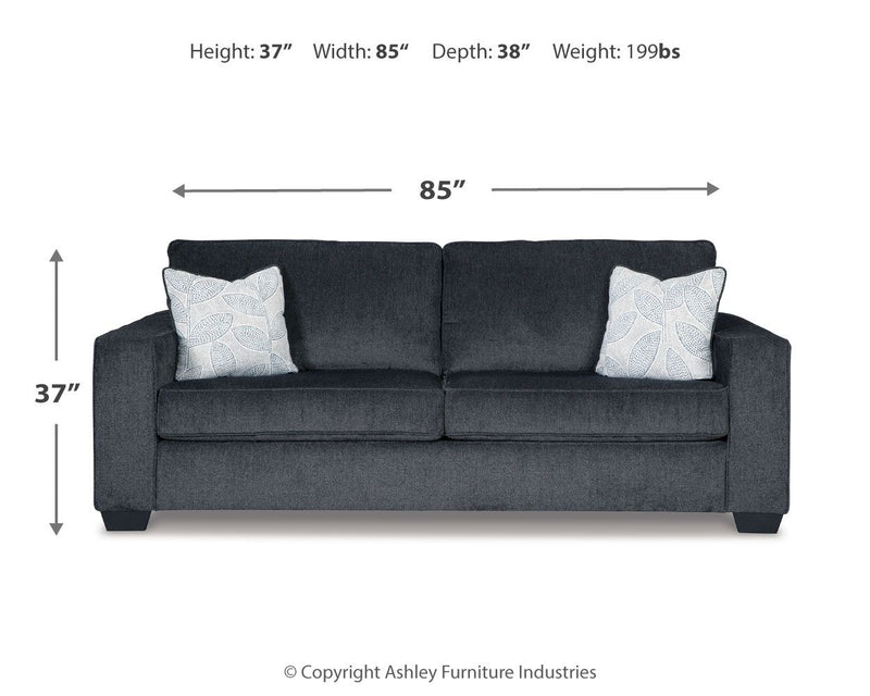 Altari - Queen Sofa Sleeper - Fabric - Slate
