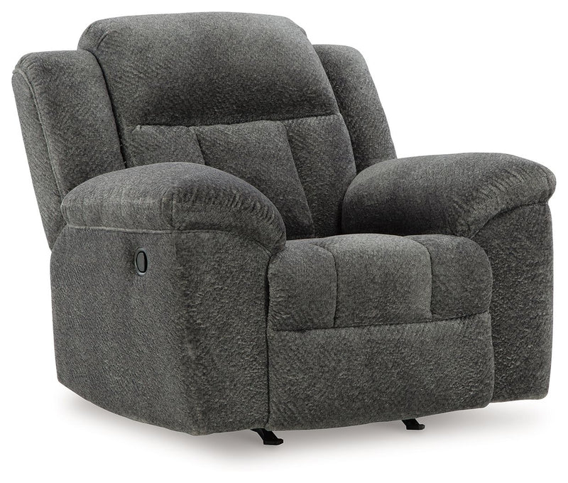 Frohn - Rocker Recliner - Fabric - Graphite