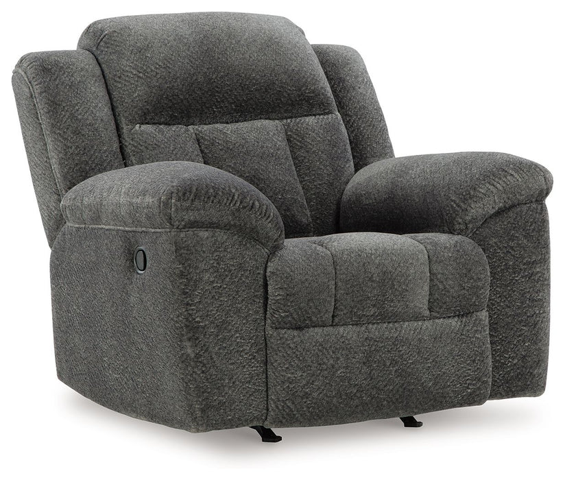 Frohn - Rocker Recliner - Fabric - Graphite