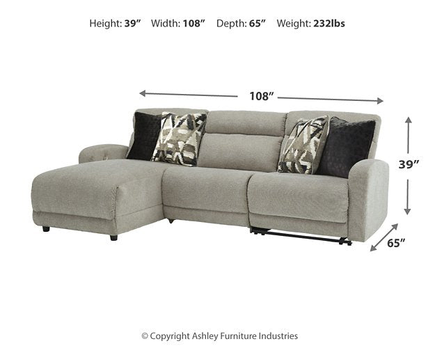 Colleyville Power Reclining Sectional with Chaise