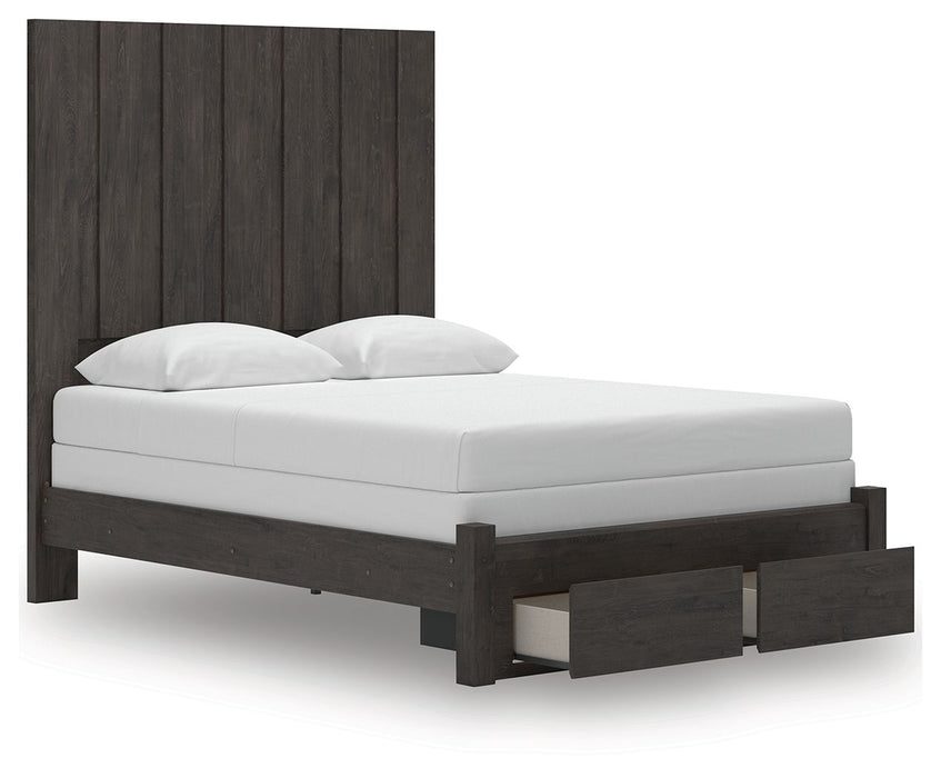 Fraluna - Panel Storage Bed