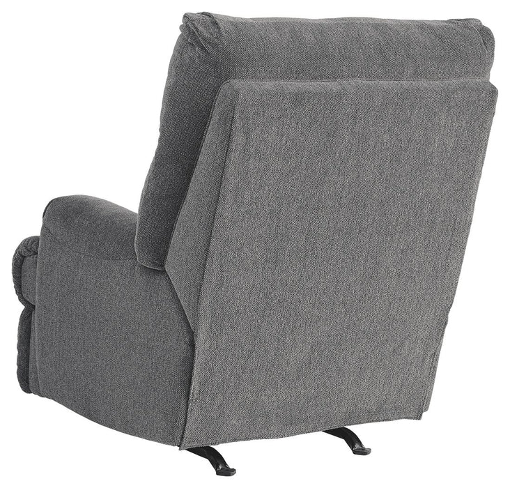 Man Fort - Rocker Recliner - Fabric - Graphite