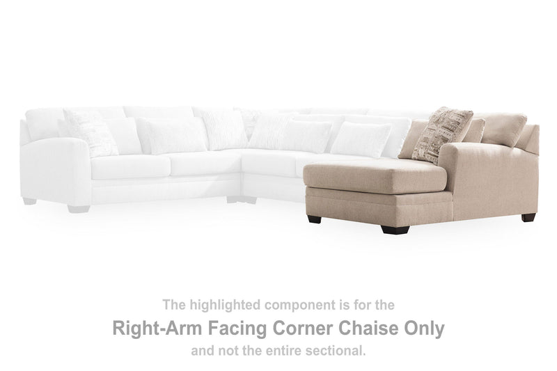 Mandi Point - RAF Corner Chaise - Marble