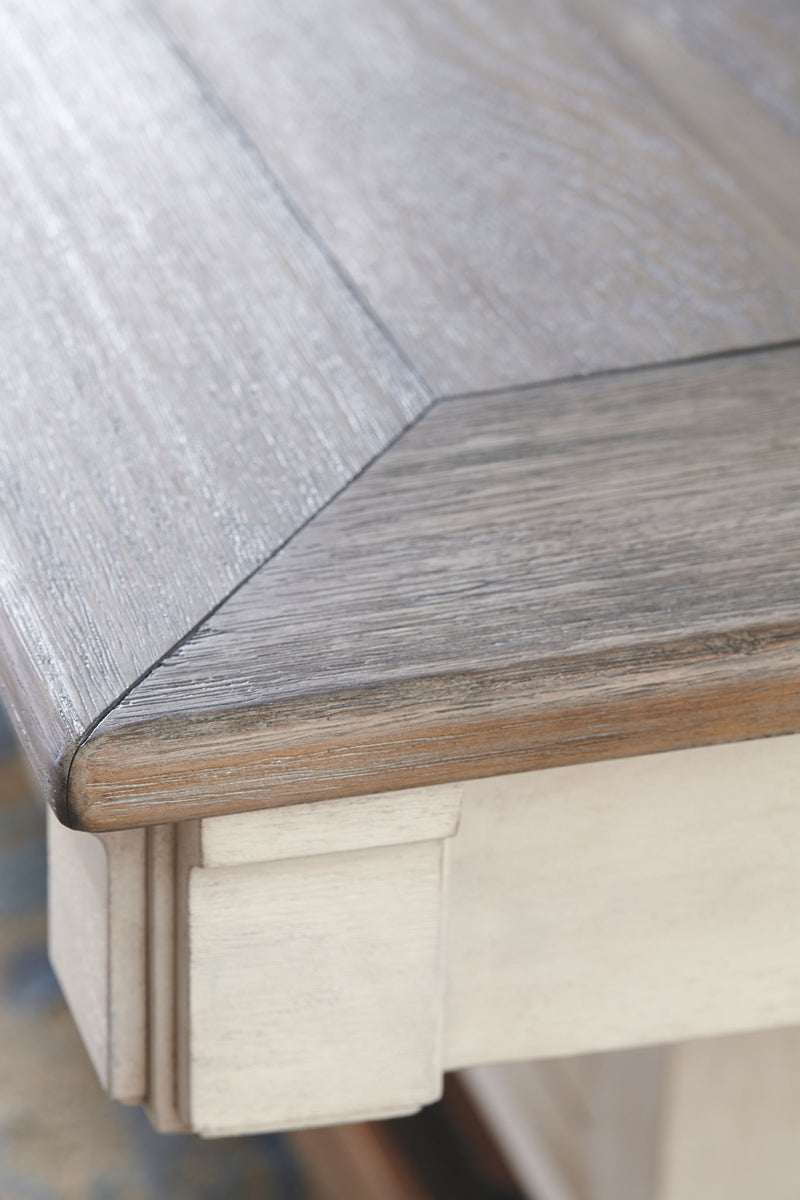 Bolanburg - Rectangular Dining Room Counter Table - Beige