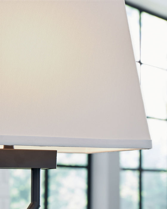 Brookthrone - Metal Table Lamp (Set of 2) - Black