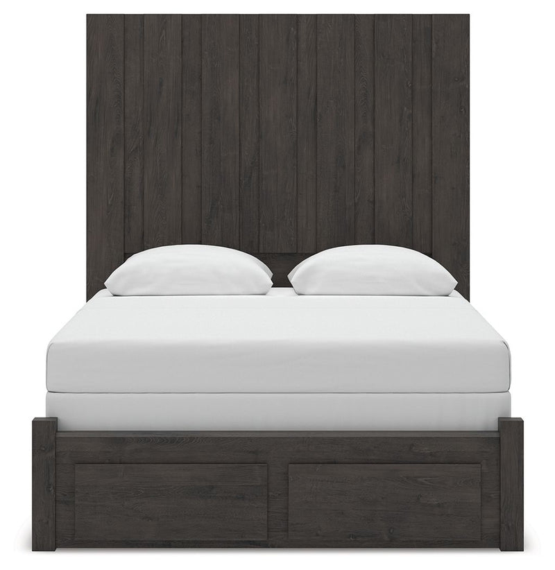 Fraluna - Panel Storage Bed